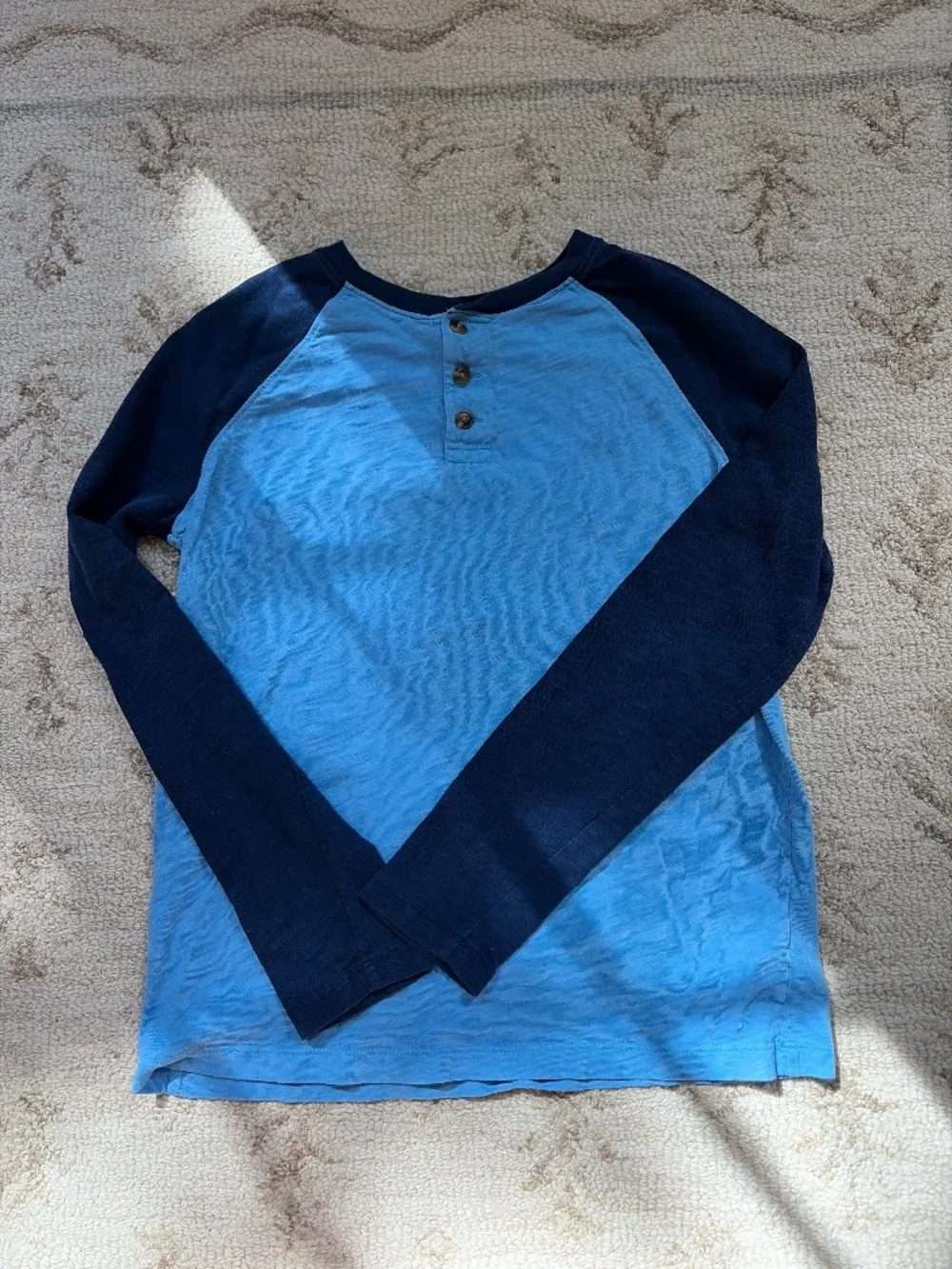 Boys Lands End Henley, L (10-12)